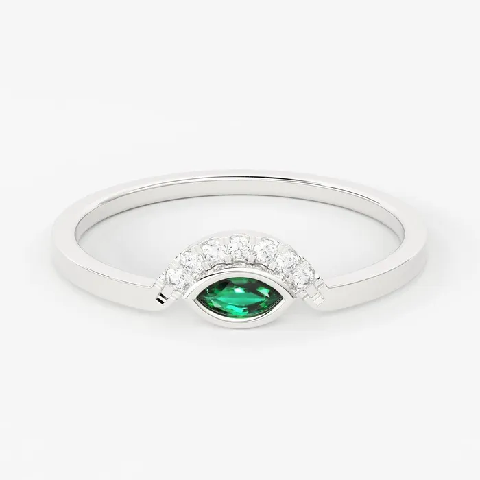 Brilliant Diamond Band in 14k Gold Emerald Diamond Ring Gold Band White Diamond Ring Genuine Diamond Wedding Band Jalvi Co Rings Brilliant Diamond Band in 14k Gold Emerald Diamond Ring Gold Band White Diamond Ring Genuine Diamond Wedding Band Jalvi Co Rings
