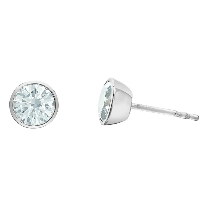 Earrings Diamond Evolution 14kt White Gold 160cttw LabCreated Diamond Stud Earrings Earrings Diamond Evolution 14kt White Gold 160cttw LabCreated Diamond Stud Earrings