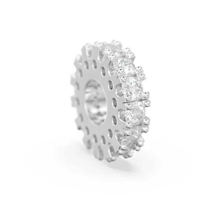 Jalvi Co Diamond Eternity Milgrain Wheel 14k Solid Gold Rondelle Spacer Finding Bead Diamond Spacer Diamond Finding Solid Gold Bead 5mm PreStyled Sets Jalvi Co Diamond Eternity Milgrain Wheel 14k Solid Gold Rondelle Spacer Finding Bead Diamond Spacer Diamond Finding Solid Gold Bead 5mm PreStyled Sets