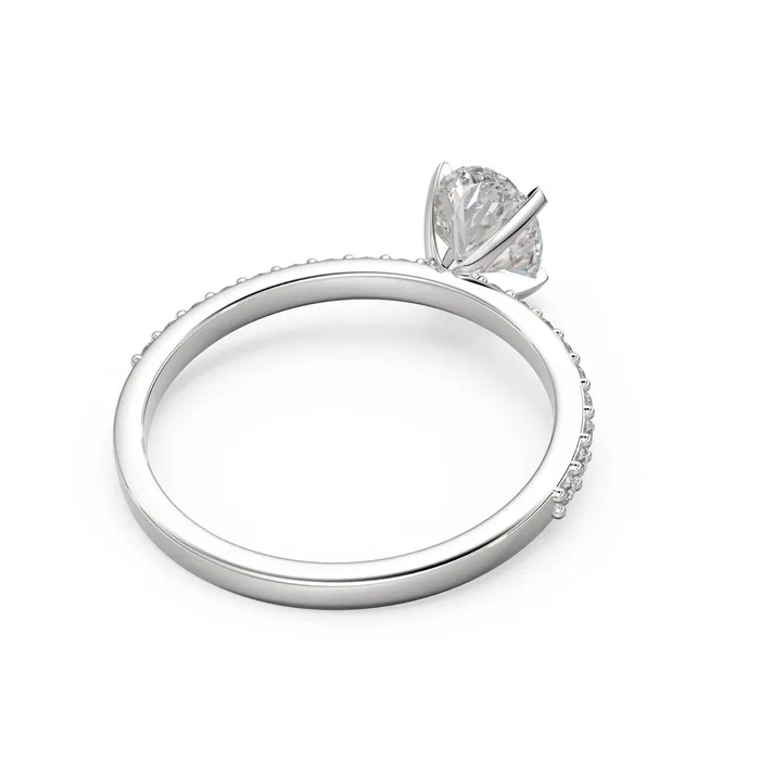 Jalvi Co Rings Oval GIA Solitaire Diamond Engagement Ring Shared Prong 18k Solid Gold Engagement Ring Natural Diamond Ring Gia Certified Diamond Ring Jalvi Co Rings Oval GIA Solitaire Diamond Engagement Ring Shared Prong 18k Solid Gold Engagement Ring Natural Diamond Ring Gia Certified Diamond Ring