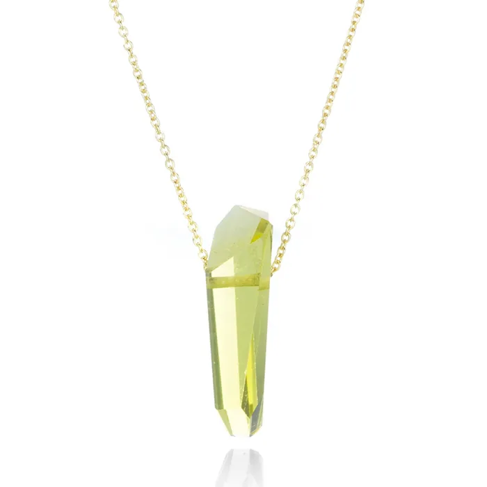 Lemon Quartz Necklace Margaret Solow Necklaces
