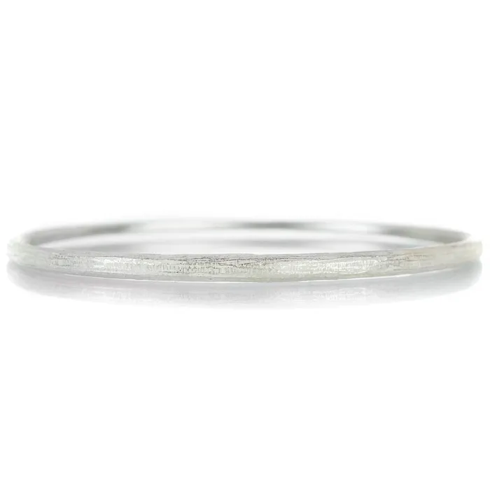 Medium Sterling Silver Bangle John Iversen Rings