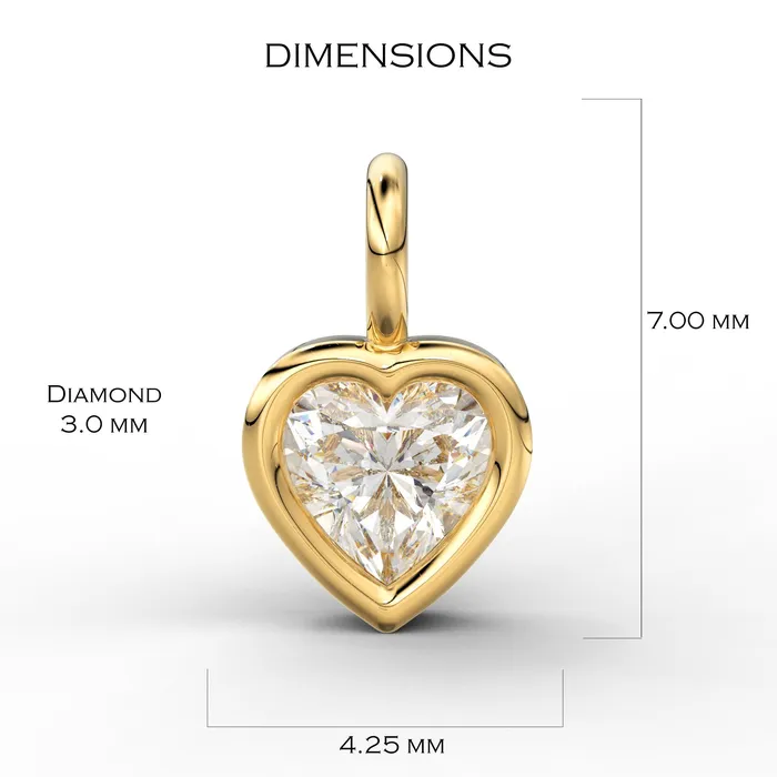 Necklaces Jalvi Co Heart Diamond Charm Pendant 14k 18k Solid Gold Pendant Heart Diamond Pendant Christmas Sale Necklaces Jalvi Co Heart Diamond Charm Pendant 14k 18k Solid Gold Pendant Heart Diamond Pendant Christmas Sale