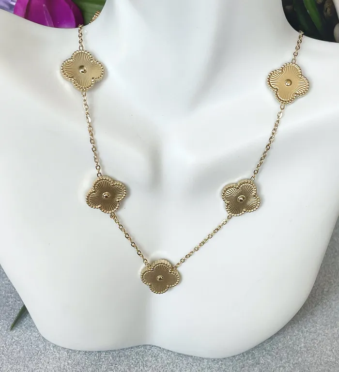 Necklaces SophiaRene Boutique Multi Clover Classic Necklace Necklaces SophiaRene Boutique Multi Clover Classic Necklace