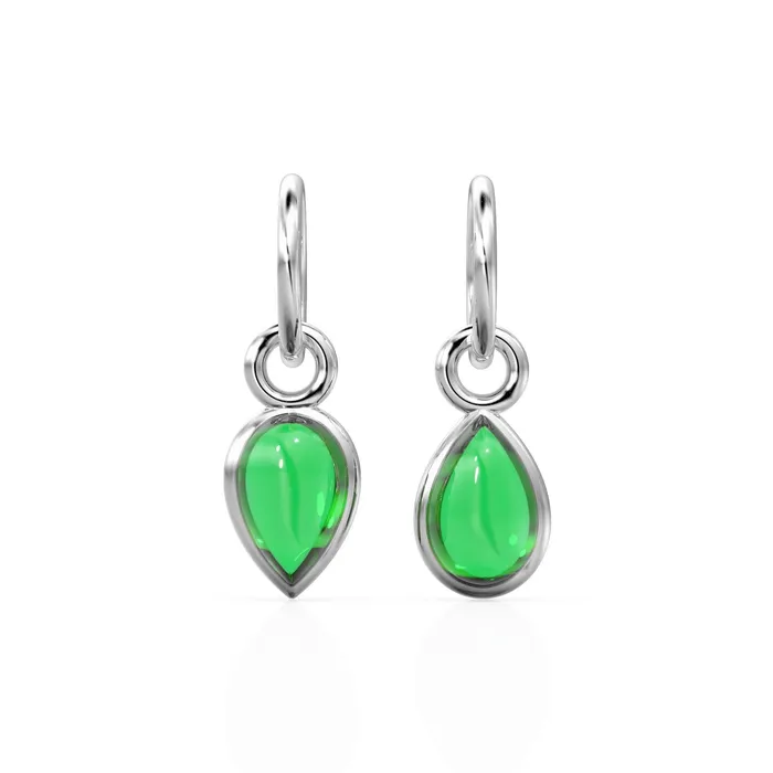PreStyled Sets Jalvi Co Emerald Pear Solid Gold Charm Natural Green Gemstone Handmade Gold Pendant 1pc 14k Solid Yellow Gold Jewelry Making Findings October PreStyled Sets Jalvi Co Emerald Pear Solid Gold Charm Natural Green Gemstone Handmade Gold Pendant 1pc 14k Solid Yellow Gold Jewelry Making Findings October