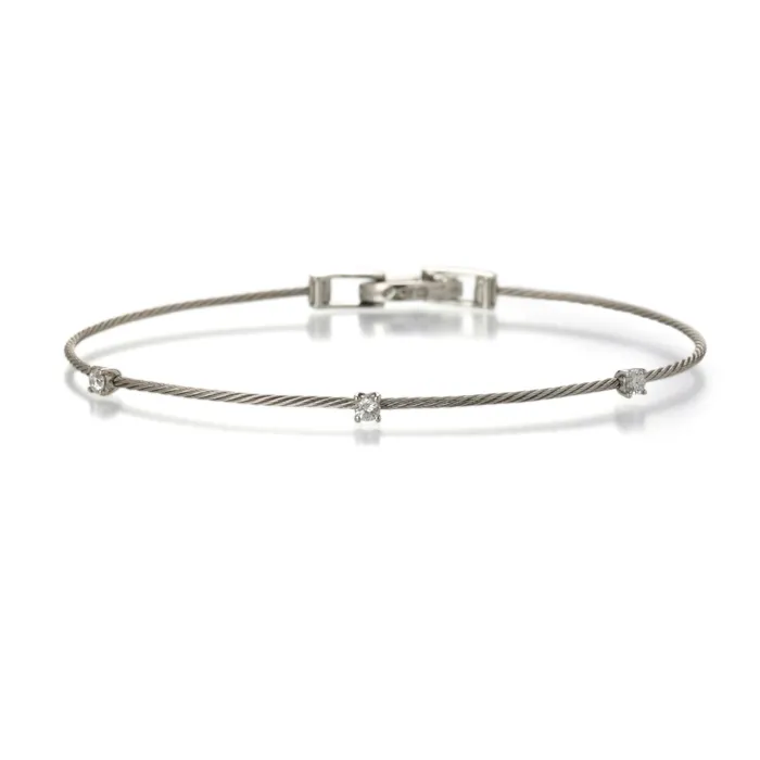 Single Wire Diamond Bracelet Paul Morelli Bracelets