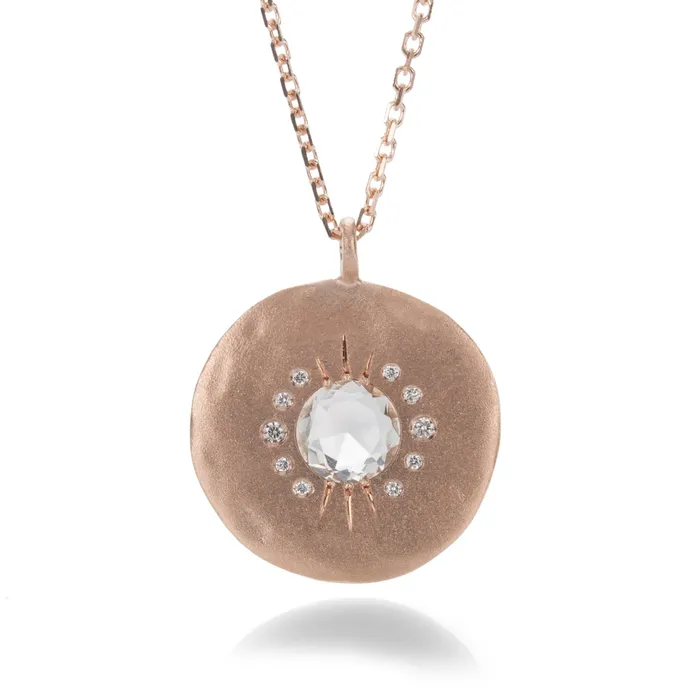 Sirciam Sapphire Solar Brace Necklace Necklaces