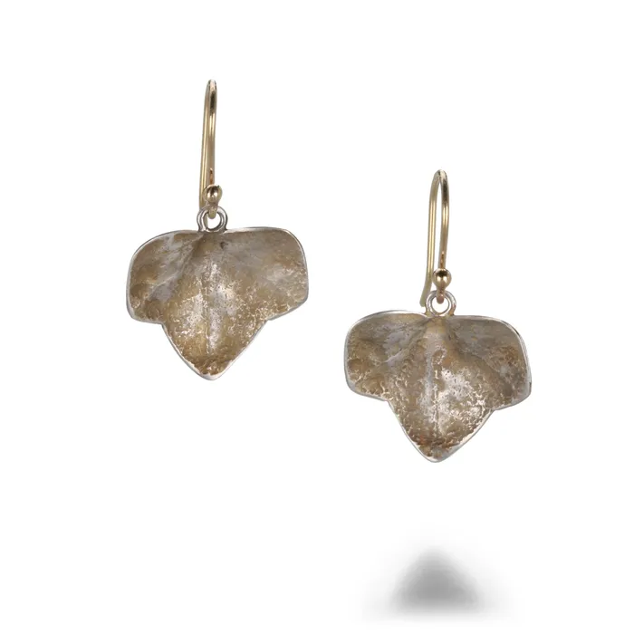 Sterling Silver Ivy Leaf Earrings Gabriella Kiss Earrings