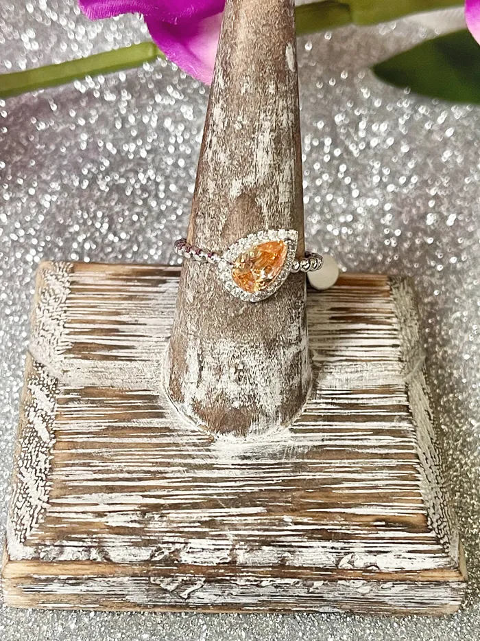 Sterling Silver Turkish Artisan Champagne Teardrop Ring Sophiareneboutiquecom Rings Sterling Silver Turkish Artisan Champagne Teardrop Ring Sophiareneboutiquecom Rings