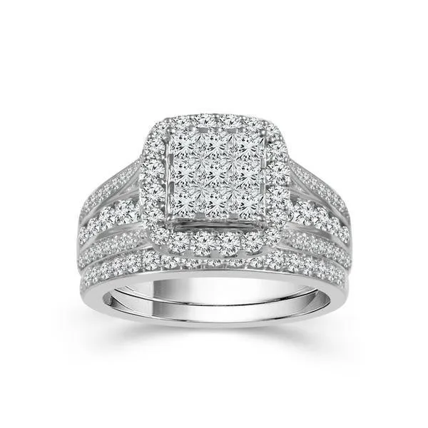 150 CT Diamond Wedding Ring Set IDD USA LLC Rings