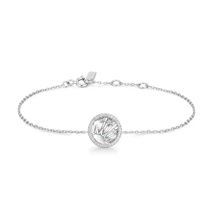 Ania Haie Sunshine Chaser Silver Shiny Sun Stars Bracelet Bracelets