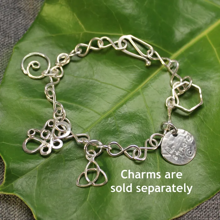 Bracelets Crucian Gold BuildYourOwn Infinity Charm Bracelet