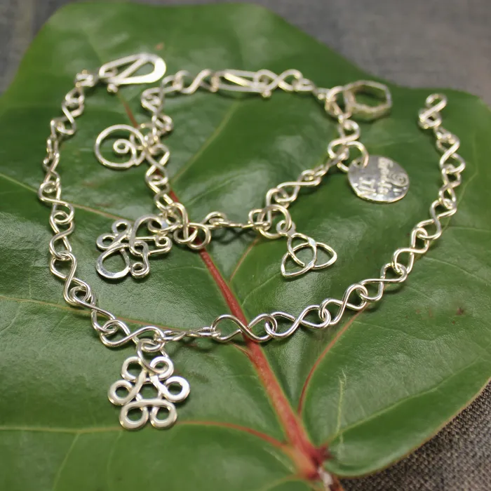 Bracelets Crucian Gold BuildYourOwn Infinity Charm Bracelet