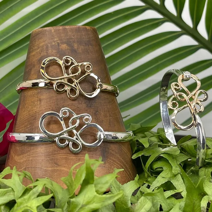 Bracelets Crucian Gold Butterfly Effect 5mm Classic Bracelet