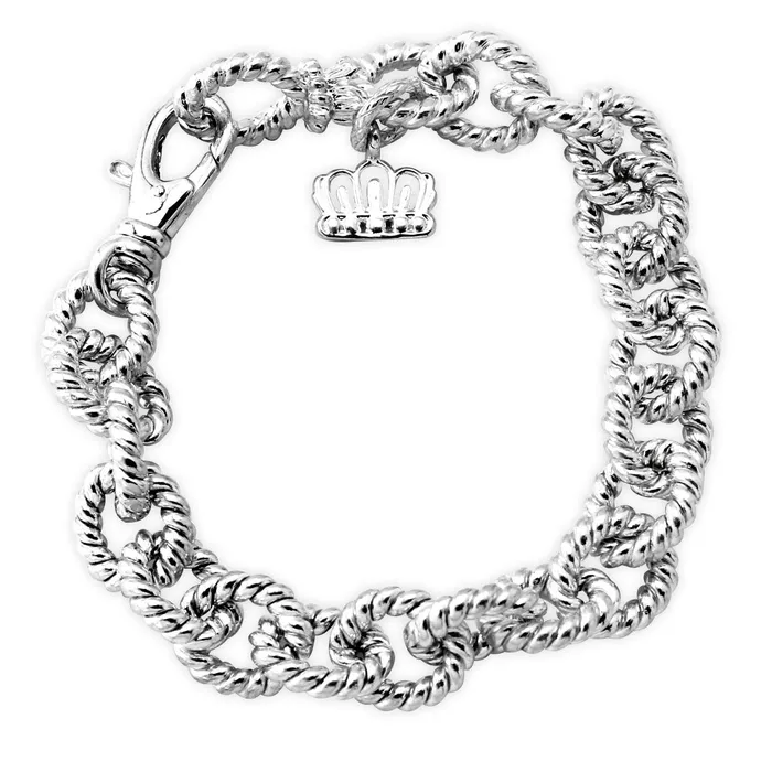 Bracelets Elisa Ilana SS Lg Twist Link Bracelet