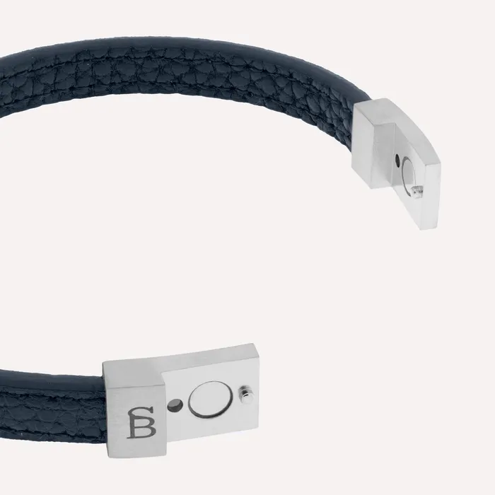 Bracelets Steel Barnett Leather Bracelet Grady