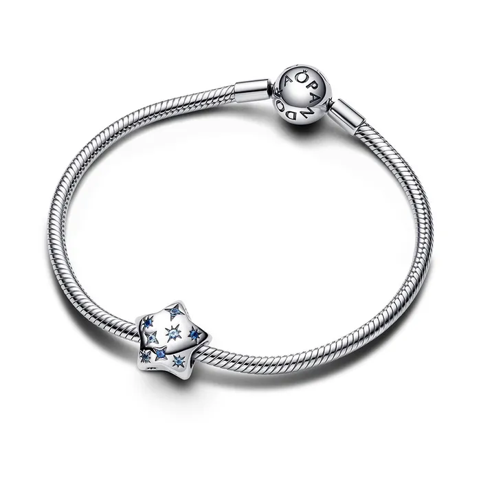 Charm Necklaces Pandora Bold Sparkling Star Charm