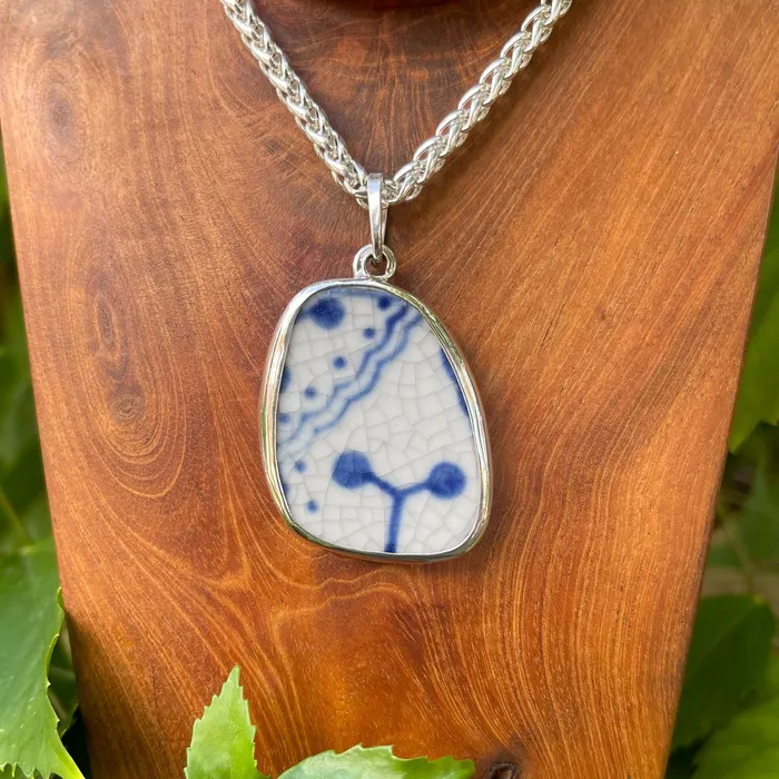 Crucian Gold Necklaces Happy Nose Sterling Silver Pendant