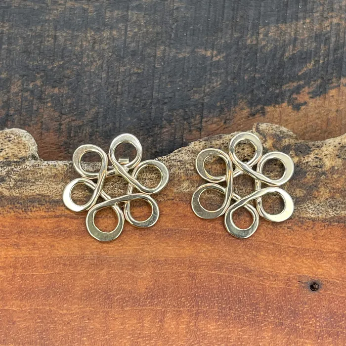 Earrings Crucian Gold Flower of Life Earrings