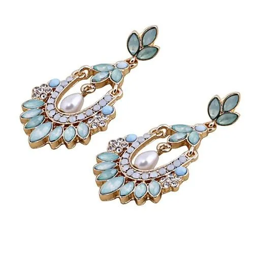 Earrings sparklingselections Women Flower Chandelier Earrings Earrings sparklingselections Women Flower Chandelier Earrings