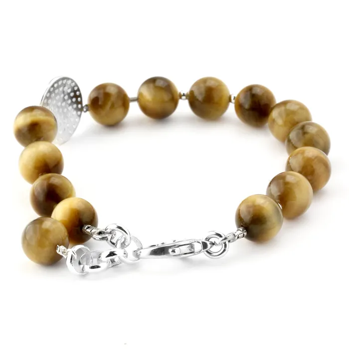 Lollies Tigers Eye Bracelet 346016 Elisa Ilana Bracelets