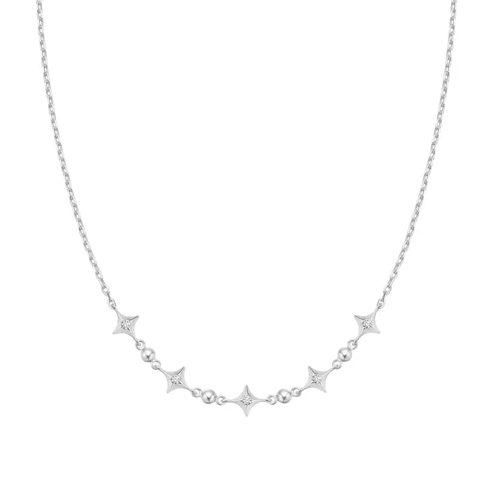 Necklaces Sunny Sparkler Sparkling Star Station Necklace Ania Haie