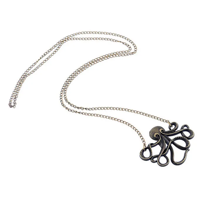 Octopus Pattern Chain Necklace for Women sparklingselections Necklaces Octopus Pattern Chain Necklace for Women sparklingselections Necklaces