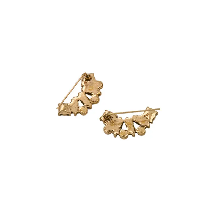 sparklingselections Earrings Crystal Blue Ear Stud Statement Earrings sparklingselections Earrings Crystal Blue Ear Stud Statement Earrings