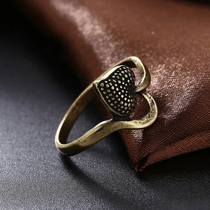 sparklingselections Rings Love Heart Wave Ring for Women