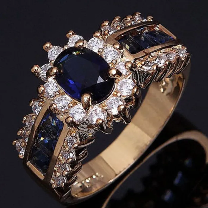 sparklingselections Trendy Blue Crystal Engagement Ring 6789101112 Rings sparklingselections Trendy Blue Crystal Engagement Ring 6789101112 Rings