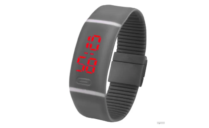 sparklingselections Watches Red LED Sports Running Watch Date Rubber Bracelet Digital Wrist Watch sparklingselections Watches Red LED Sports Running Watch Date Rubber Bracelet Digital Wrist Watch