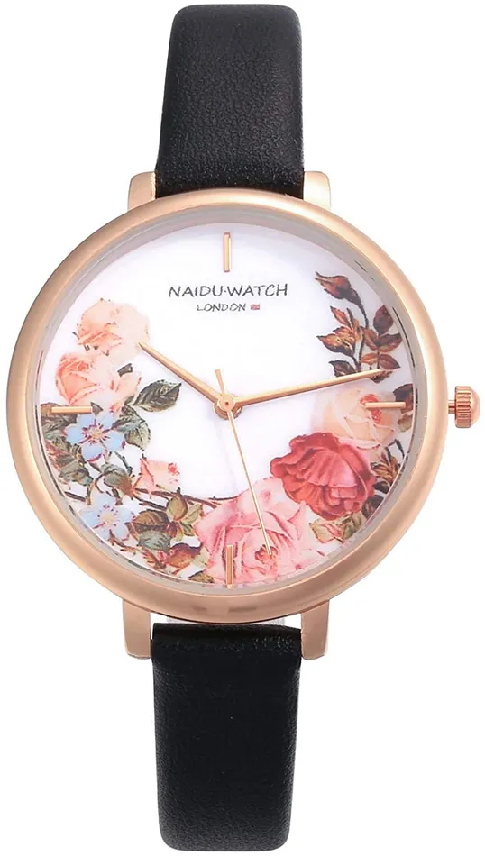 Watches sparklingselections New Womens Analog Rose Gold Case Flower Causal Wristwatch High Quality Fashion Quartz Watch Watches sparklingselections New Womens Analog Rose Gold Case Flower Causal Wristwatch High Quality Fashion Quartz Watch
