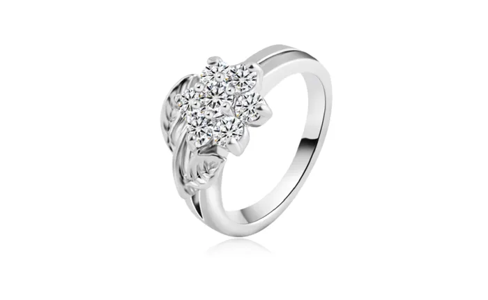 Zircon Fabulous Plant Engagement Ring for Women 89 sparklingselections Rings Zircon Fabulous Plant Engagement Ring for Women 89 sparklingselections Rings