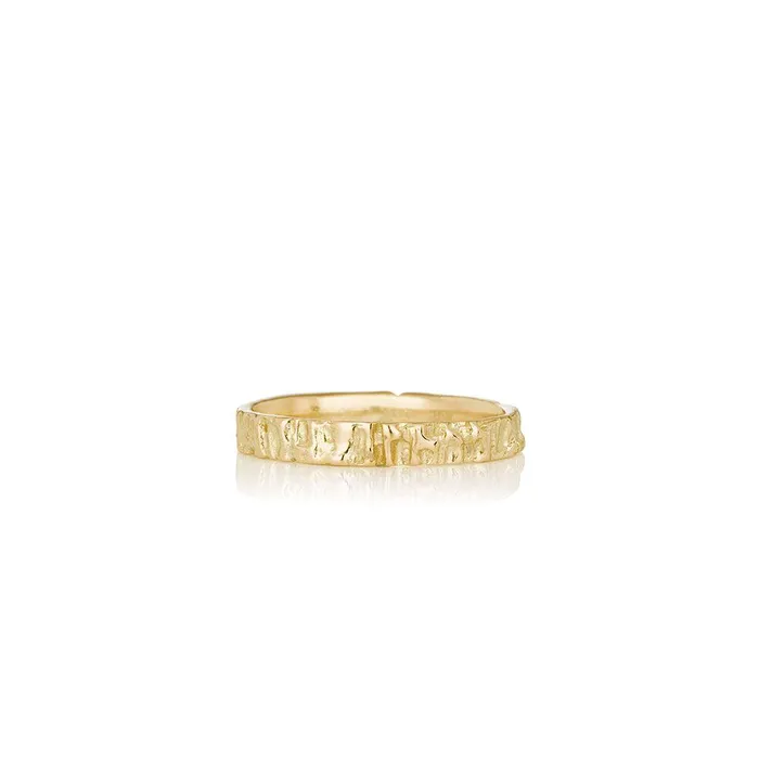 AURUM by Gubjrg Rings Womens solid gold ring