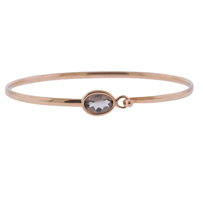 Bracelets Georg Jensen Georg Jensen Savannah 18k Gold Smokey Quartz Bracelet 1506 Bracelets Georg Jensen Georg Jensen Savannah 18k Gold Smokey Quartz Bracelet 1506