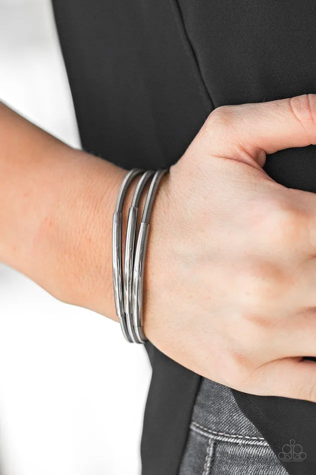 Bracelets Its A Stretch Black Bracelet Jewelry by Bretta Paparazzi Accessories