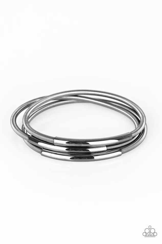 Bracelets Its A Stretch Black Bracelet Jewelry by Bretta Paparazzi Accessories