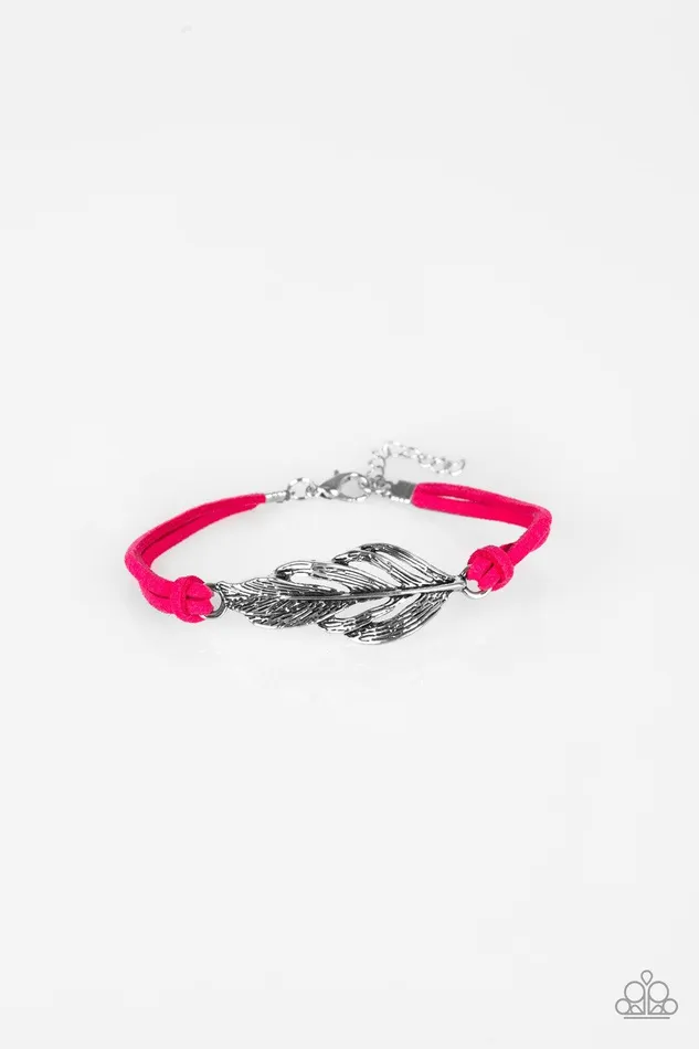 Bracelets Paparazzi Accessories Faster Than FLIGHT Pink Bracelet Jewelry by Bretta
