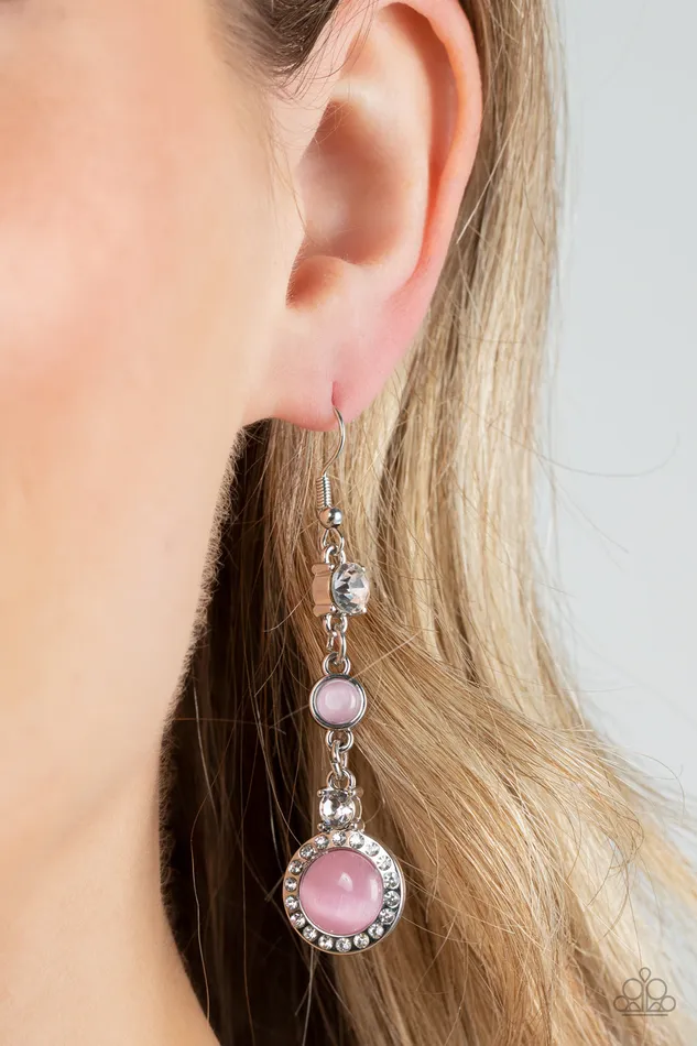 Earrings Paparazzi Accessories Epic Elegance Pink Earrings Jewelry by Bretta