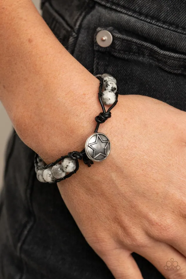 Homespun Stones White Bracelet Jewelry by Bretta Paparazzi Accessories Bracelets Homespun Stones White Bracelet Jewelry by Bretta Paparazzi Accessories Bracelets