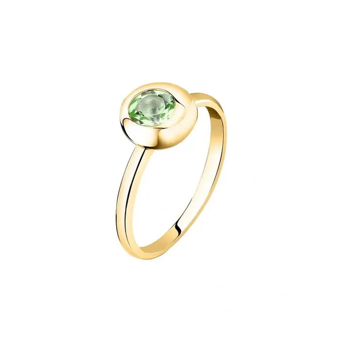 Morellato Womens silver ring with yellow gold plating and peridot Morellato Eternal Treasures Rings Morellato Womens silver ring with yellow gold plating and peridot Morellato Eternal Treasures Rings