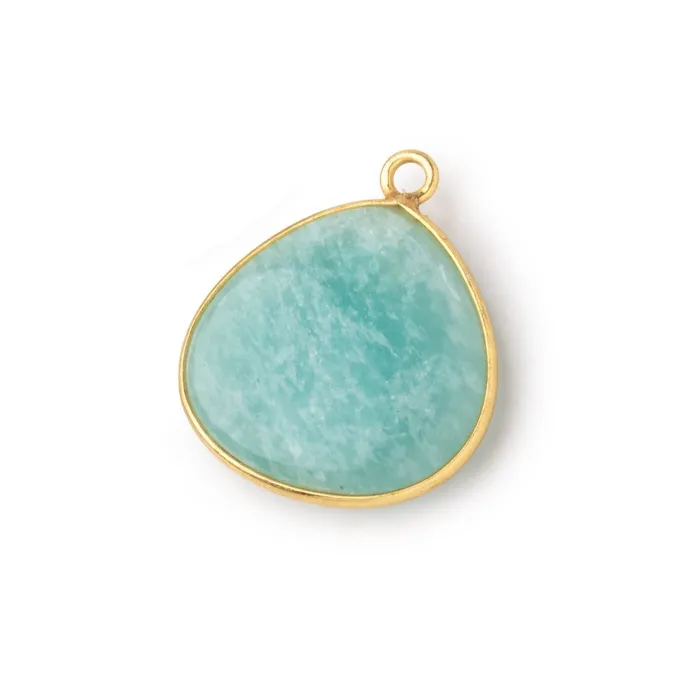 Necklaces Beadsofcambaycom 21mm Vermeil Bezel Amazonite Plain Heart Pendant 1 Focal Bead Necklaces Beadsofcambaycom 21mm Vermeil Bezel Amazonite Plain Heart Pendant 1 Focal Bead