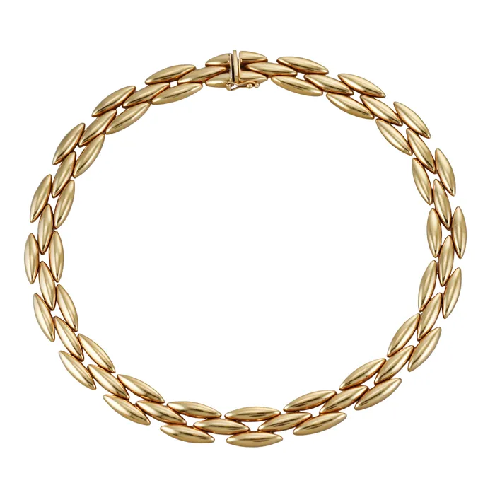 Necklaces Cartier Cartier Gentiane Gold Three Row Necklace