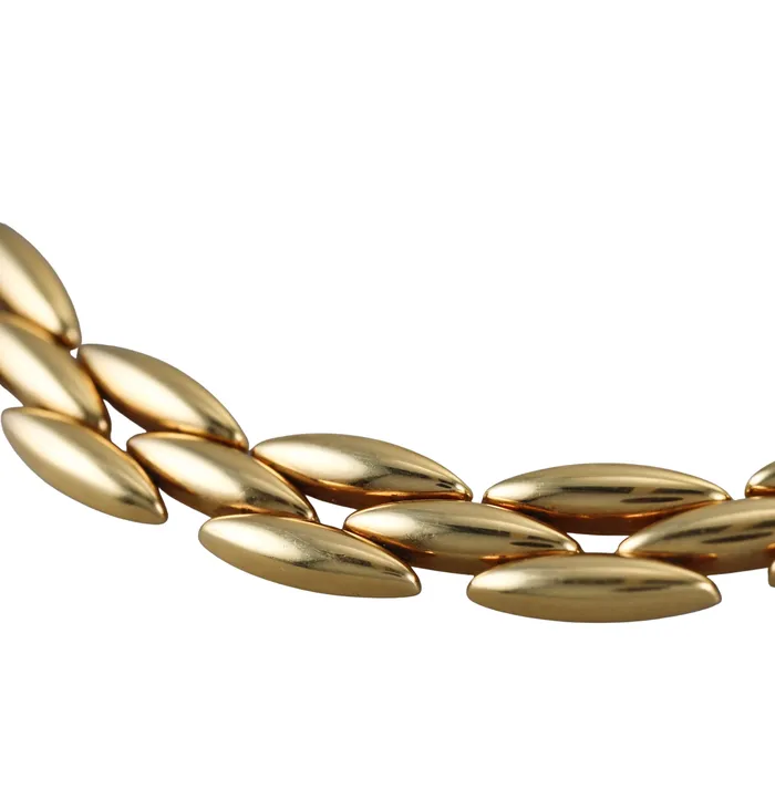 Necklaces Cartier Cartier Gentiane Gold Three Row Necklace