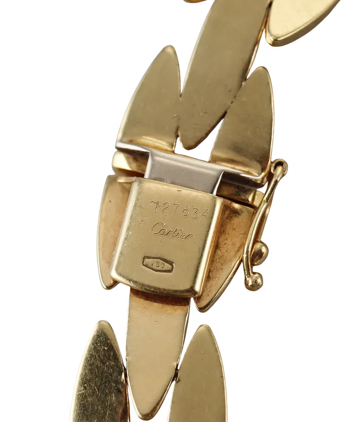 Necklaces Cartier Cartier Gentiane Gold Three Row Necklace