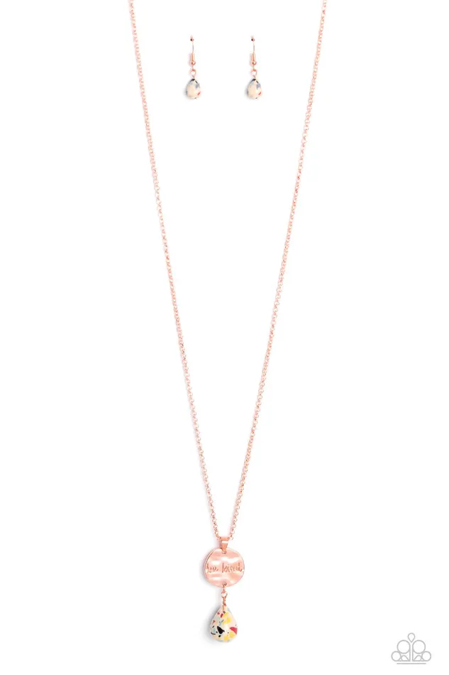 Necklaces Paparazzi Accessories Caring Couture Multi Necklace Jewelry by Bretta