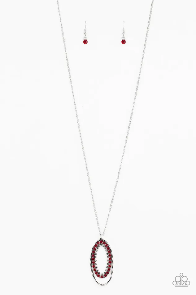 Necklaces Paparazzi Accessories Money Mood Red Necklace Jewelry by Bretta