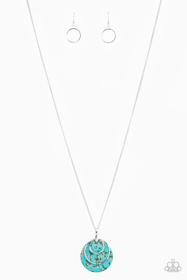 Necklaces Paparazzi Accessories Sahara Equinox Blue Necklace Jewelry by Bretta