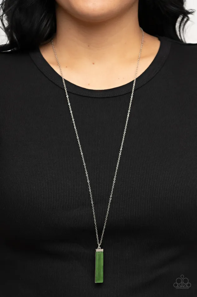 Necklaces Paparazzi Accessories Set in GEMSTONE Green Necklace Jewelry by Bretta Necklaces Paparazzi Accessories Set in GEMSTONE Green Necklace Jewelry by Bretta