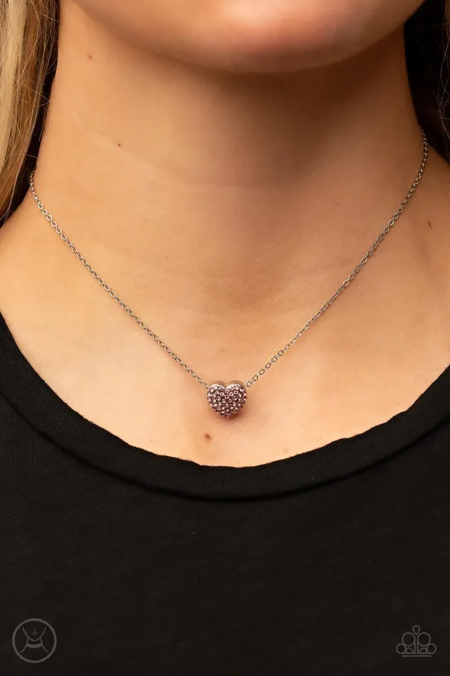 Necklaces Paparazzi Accessories Twitterpated Twinkle Pink Necklace Jewelry by Bretta Necklaces Paparazzi Accessories Twitterpated Twinkle Pink Necklace Jewelry by Bretta